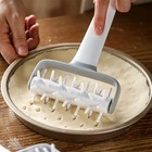 Plastic Pizza Base Pie Pastry Dough Hole Puncher Roller Docker Baking Tool New