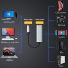 Vixlw Video Capture Card  Usb3 0 Hdmi To Usb C Capture Card  4k 1080p 60fps     