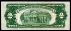 1928b  2 Two Dollar Red Seal United States Note Usn Legal Tender Key Fr 1503