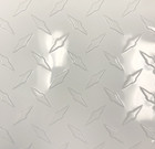 Diamond Aluminum  025  Tread Plate Sheet Rolls Gravel Guard 1 40  Multiple Color