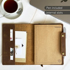 Albero Genuine Leather Journal     A5 Refillable Premium Writing Notebook  5x8 Cov