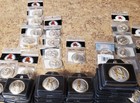 Lot 78 Tandy Leather Factory Initial Screwback Concho A D E F G H K L N P R T W