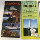 Vintage Official Highway Road Map Louisiana State  Office Of Tourism 3 Pieces