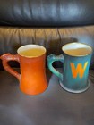 2 Antique 1912 Un Wisconsin Large Ceramic Beer Stein Mug See Pics