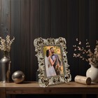 Silver Frames 5x7 Ornate Vintage Baroque Antique Picture Frame For Tabletop O   