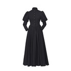 Women Gothic Victorian Dress Renaissance Ball Gown Costume 3x-large Black