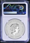 2022 Homer Simpson Simpsons  1 1oz  9999 Silver Coin Ngc Ms69 Fr