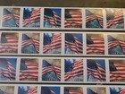 40 U s   Forever Stamps  self-adhesive  4 Flags