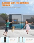 4ft X 2 5ft Pool Fence Gate  Pool Safety Fence Gate Kit With Steel Aluminum Pipe