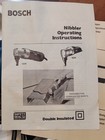 Bosch 14 Gauge Sheet Metal Nibbler Corded Model 1530 Pre-owned 11877-1