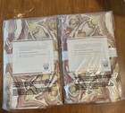 Pottery Barn Porto Tile Euro Pillow Sham New Organic Mediterranean Rust   Yellow