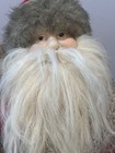 Vintage 16    Old World Woodland Fisherman Santa Claus Standing Figure Basket Fish