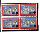Ceylon 1971 Sri Lanka Double 15c Overprint Error Sg 584 Variety Block 4  Ma566