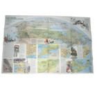 Vintage National Geographic Map Canada s Vacationlands Nat Geo 1985