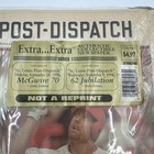 Mark Mcgwire St Louis Post Dispatch Newspapers Home Run Record 62   70