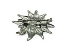 Edelweiss Large Alpine Flower Metal Hat Pin Austria Germany Lgtwt New Pin Back