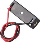 3pcs A23 Battery Holder With Wire   12v Spring Clip Case   Black Plastic Housing