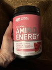 Lot Of 9-optimum Nutrition Amino Energy Pre Workout Watermelon 30 Servings Read