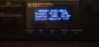 E-mu Esi-32   Esi-2000   Esi-4000 Oled Display Screen      note Color    