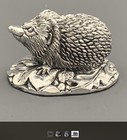 Silver Hedgehog Model Fully Hallmarked Sterling Silver