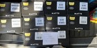 Dragon Shield Matte Black 10 Pack Display Box Standard Size Sleeves 100ct