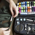 1pc Portable Sewing Kit 127pcs set Thread Box Hand Stitching Sewing Tools
