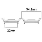 2 Pack Aluminum Metal Watch Band Connector Adapters For Galaxy Watch Ultra 2025