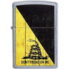 Zippo Dont Tread On Me Gadsden Flag Street Chrome Windproof Perfect Gift 29842