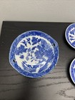 24 Pcs Vintage 1950s Blue Willow China Child s Tea Set Lids Little Hostess Japan