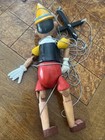 Vintage Pinocchio Marionette Puppet  16     Hand Carved
