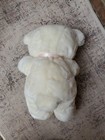 Vintage White cream Dakin Stuffed Animal Plush  cuddles  Teddy Bear Soft Toy Wit