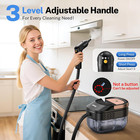 Steam Cleaner For Home   Car  3-level Adjustable Steamer For Cleaning  15s Heat-