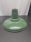 Vintage Green 12    Porcelain Enamel Barn Light Fixture -lot 2a