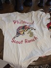 1960s Boy Scouts Philmont Lot Belt Shirt Patches Neckerchief Slides Pins Cards