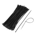 100 8  Cable Zip Ties Heavy Duty Strong Ultra Nylon Wrap Wire Cord Uv Resistant