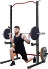 Adjustable Squat Rack Barbell Rack Squat Stand Bench Press Pull Up Home Gym