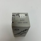Dff Projector Lamp Projection Light Bulb 120v 150w  Nos Ge Brand Vintage
