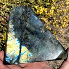 2 97lb  Natural Gorgeous Labradorite Quartz Crystal Stone Specimen Healing