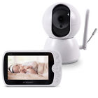 Baby Monitor Camera   Audio 5   Lcd Display Pan Tilt Remote 1080p Night Vision