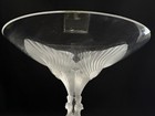 Mint  Lalique Crystal Virginia  virginie  Peacocks Compote Tazza Bowl