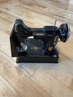 Vintage Singer 221 Featherweight Sewing Machine W  Pedal - Untested 1939