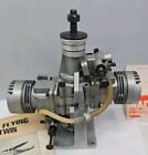  Vintage Fox 1 20 Twin Cylinder R c Glow Model Airplane Engine W mount   Headers