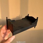 Royal European Bed Dollhouse Miniature Furniture Castle 1 12 Scale Unfinished