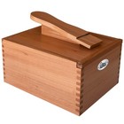 Shoe Shine Valet Box - Hardwood Boot   Shoe Care Kit  Polishing   Storage Soluti