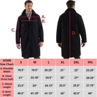 Alpine Swiss Mens Zach Knee Length Jacket Top Coat Trench Wool Blend Overcoat