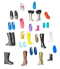 Large Mixed Doll Shoes Lot Barbie Disney Monster High Boots Heels Accessories