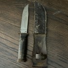 Wwii Usa Robeson Shuredge Fighting Knife   Leather Sheath