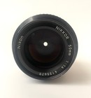 Nikon Nikkor 50mm F1 4 Prime Lens Manual Focus Standard Lens W front   Rear Caps