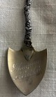 Antique Sterling Silver Mining Shovel Souvenir Spoon Gold Rush minor Rope Handle