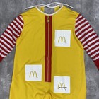 Vintage 1997 Rubies Ronald Mcdonald Costume Youth L Mcdonalds 90s